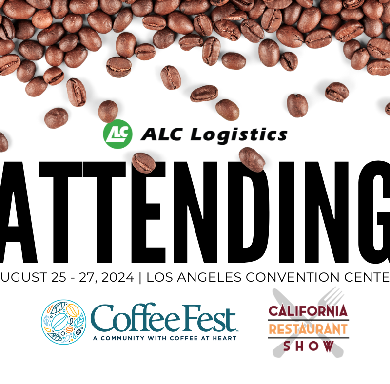 ALC Logistics will be attending The California Restaurant Show & Coffee Fest Los Angeles 2024