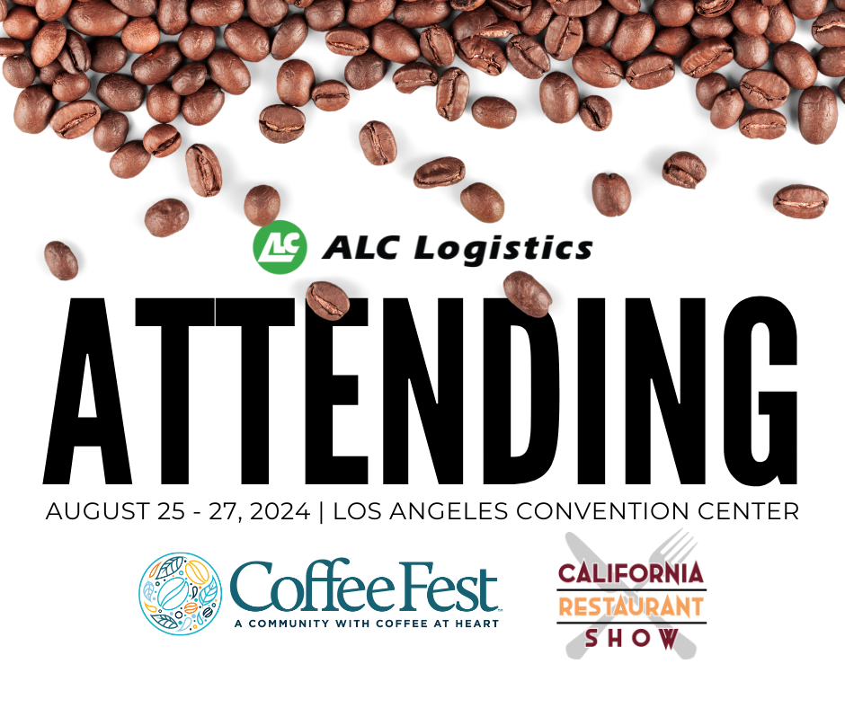 ALC Logistics will be attending The California Restaurant Show & Coffee Fest Los Angeles 2024