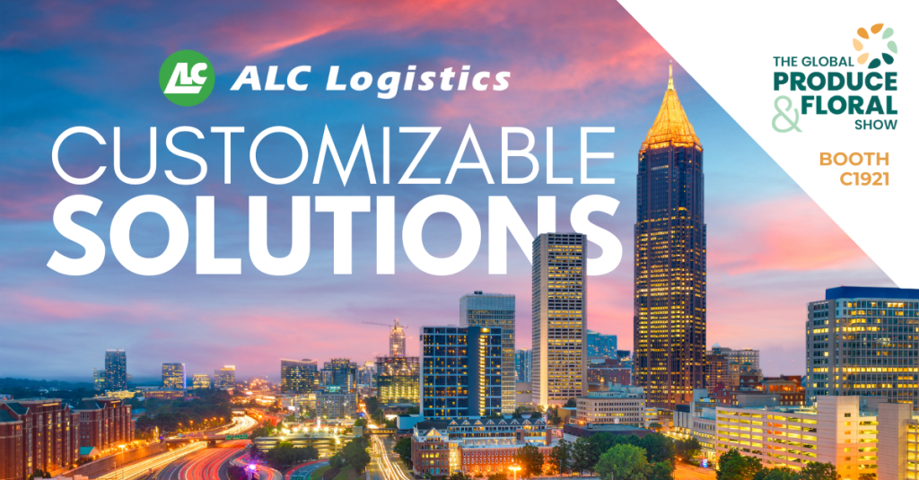 ALC Logistics customizable solutions - IFPA Global Produce & Floral Show Booth C1921